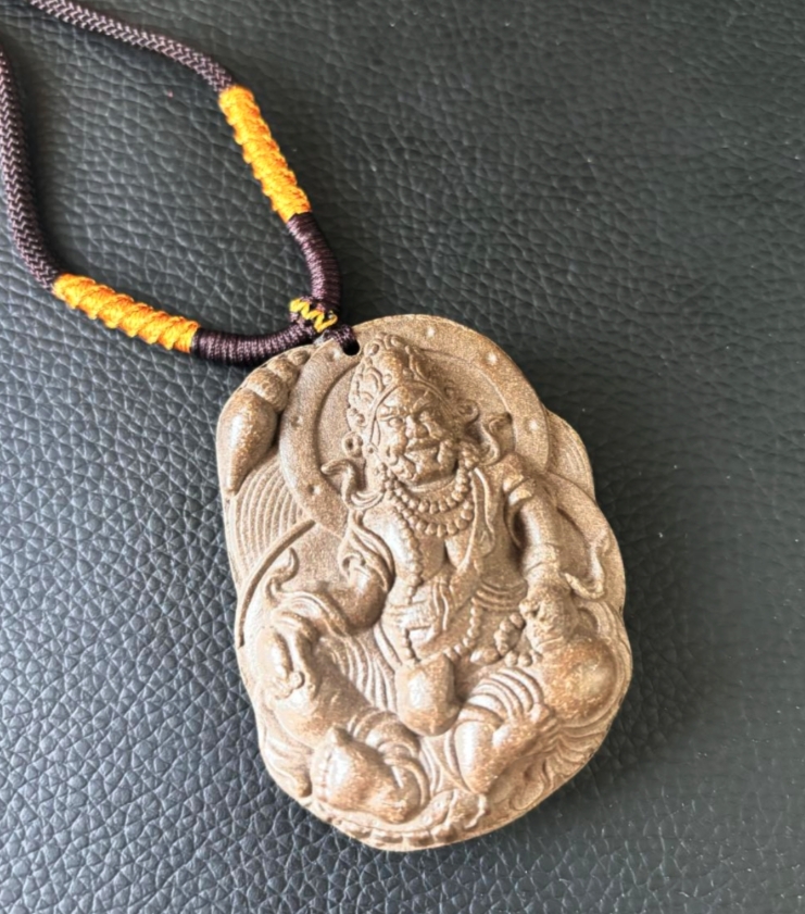 天巫-灵枢药佩系列之 黄财神财牌-Yiyigalaxy