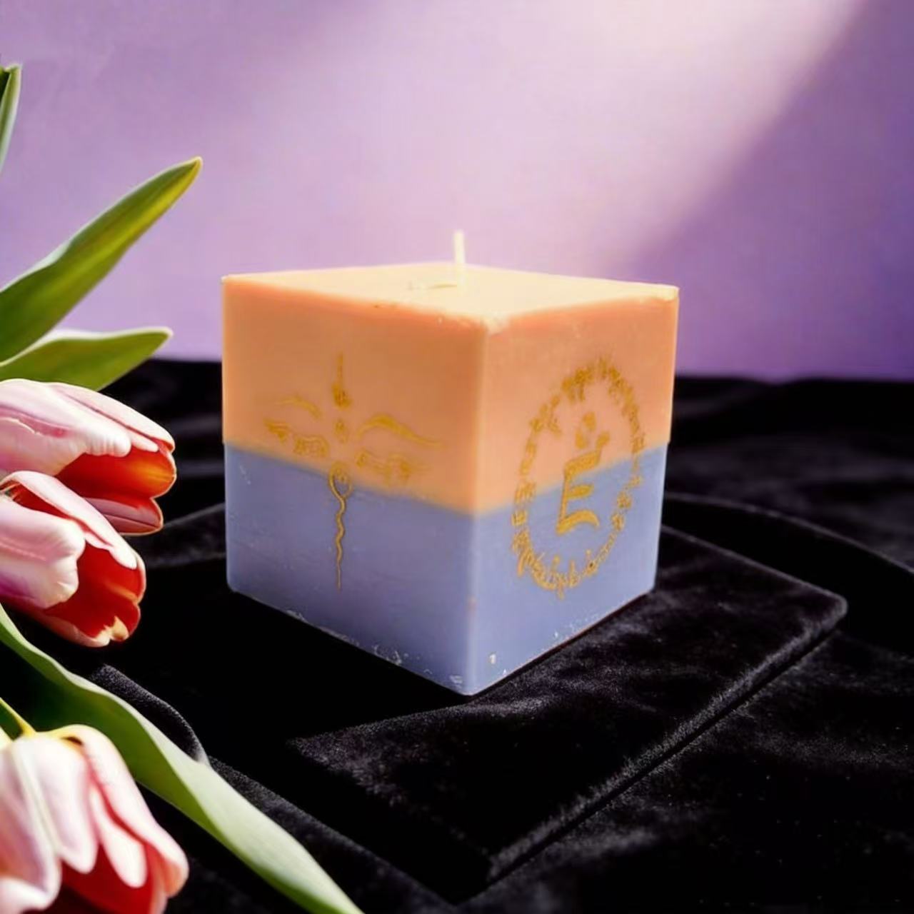 T22 Square large candle