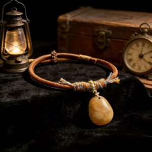 T15A Top-Grade Hetian Beaded Bracelet (Random Style)