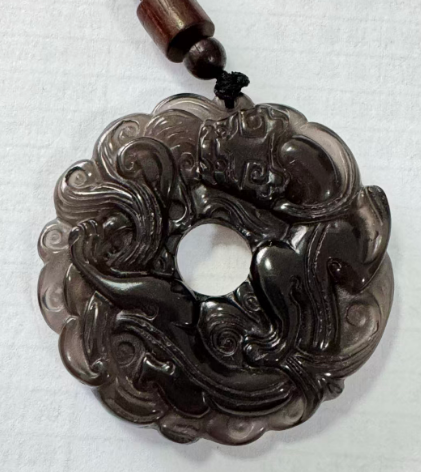 Y12 Obsidian Pendant